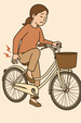 自転車に乗る時の股関節に痛み〜股関節痛
